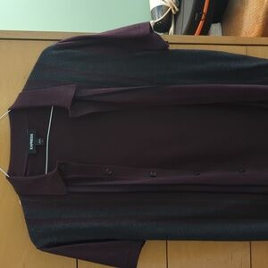 Express Button down short sleeve shirt